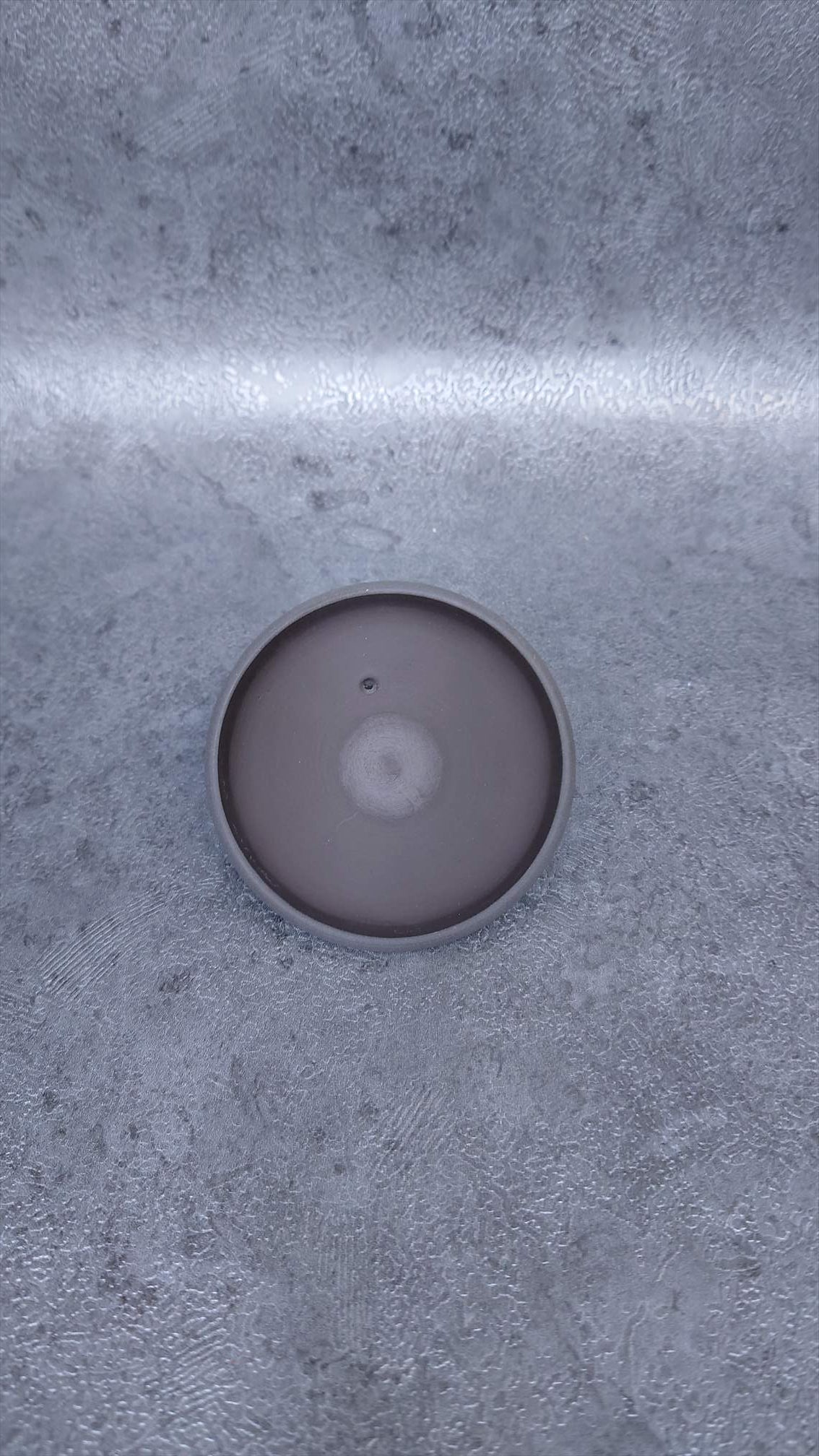 Teapot | Tokoname ware | Touyou-made | Black clay flat Maruno flower teapot 250cc