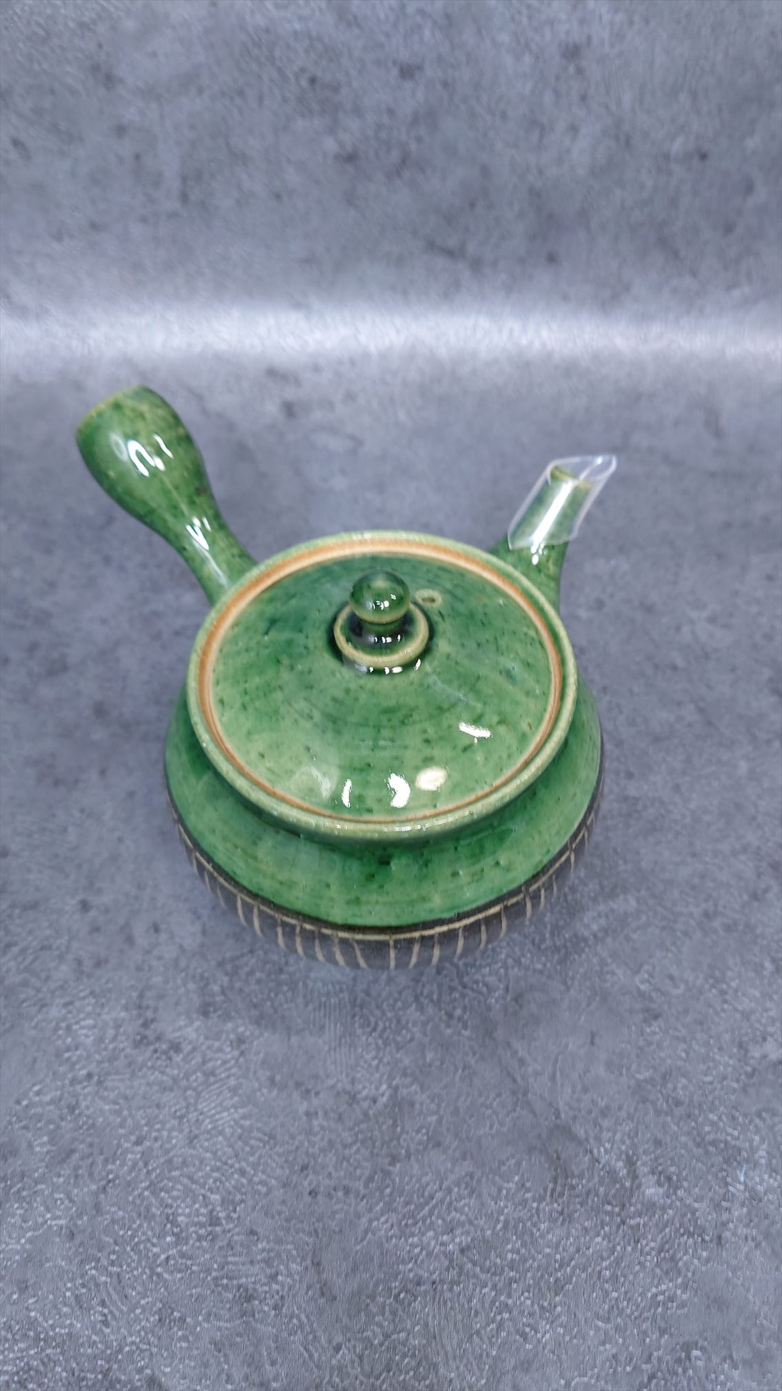 Teapot | Tokoname ware Pottery | Junzo | Oribe black makeup Togusa teapot 260㏄