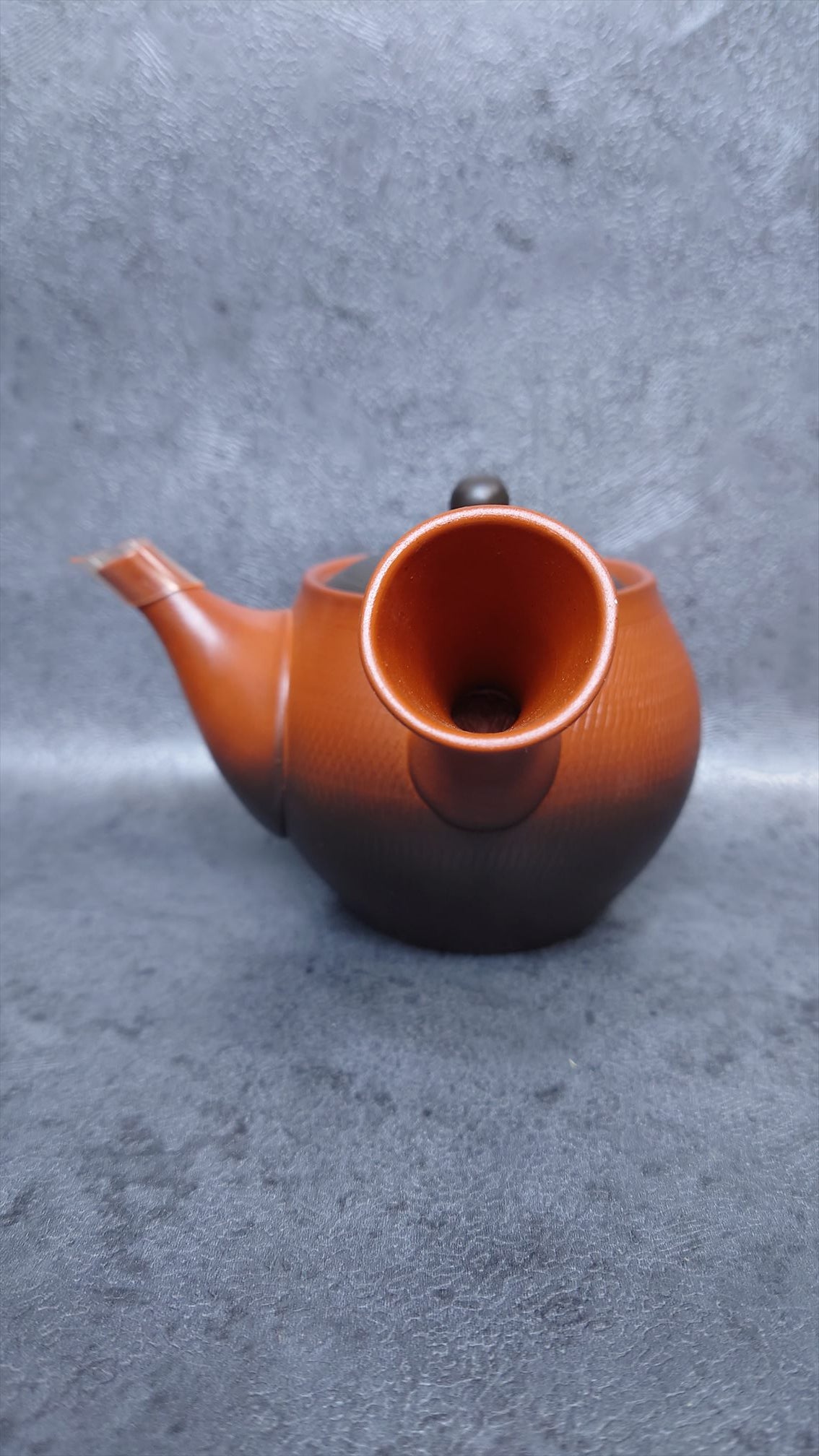 Teapot | Tokoname ware | Shokou | kiln transformed pottery tea strainer teapot 320cc
