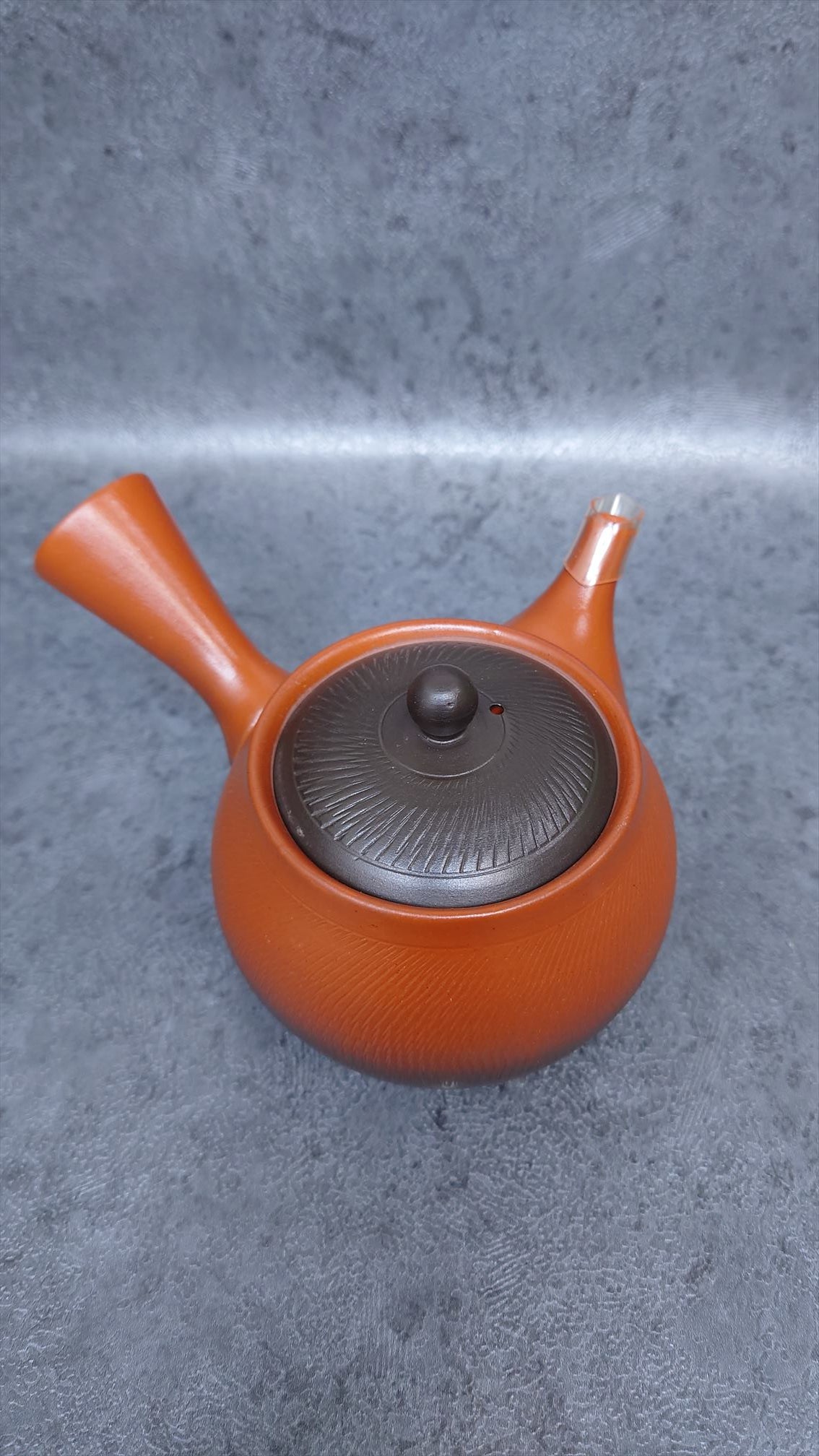 Teapot | Tokoname ware | Shokou | kiln transformed pottery tea strainer teapot 320cc