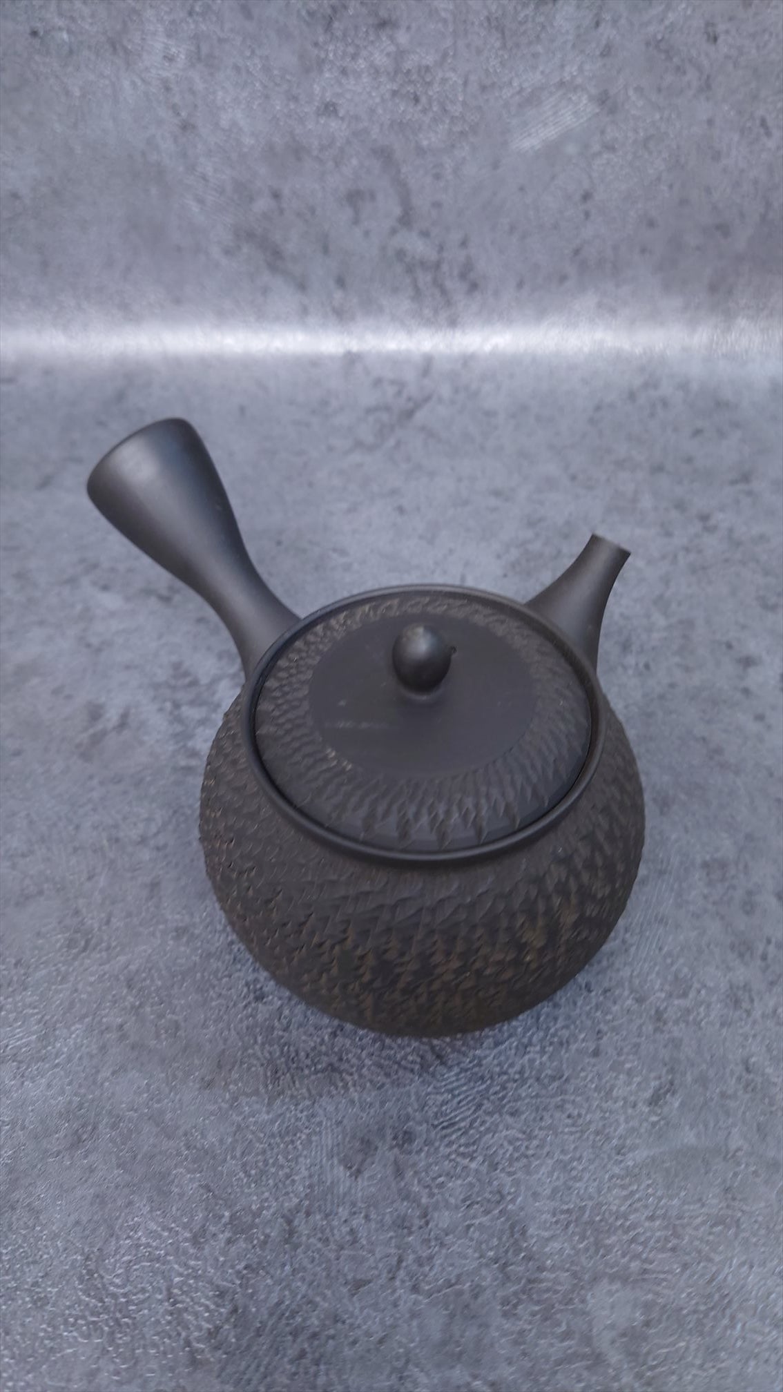 Teapot | Black | Tokoname ware | Gyokkou-made| 7.4 oz (220cc)