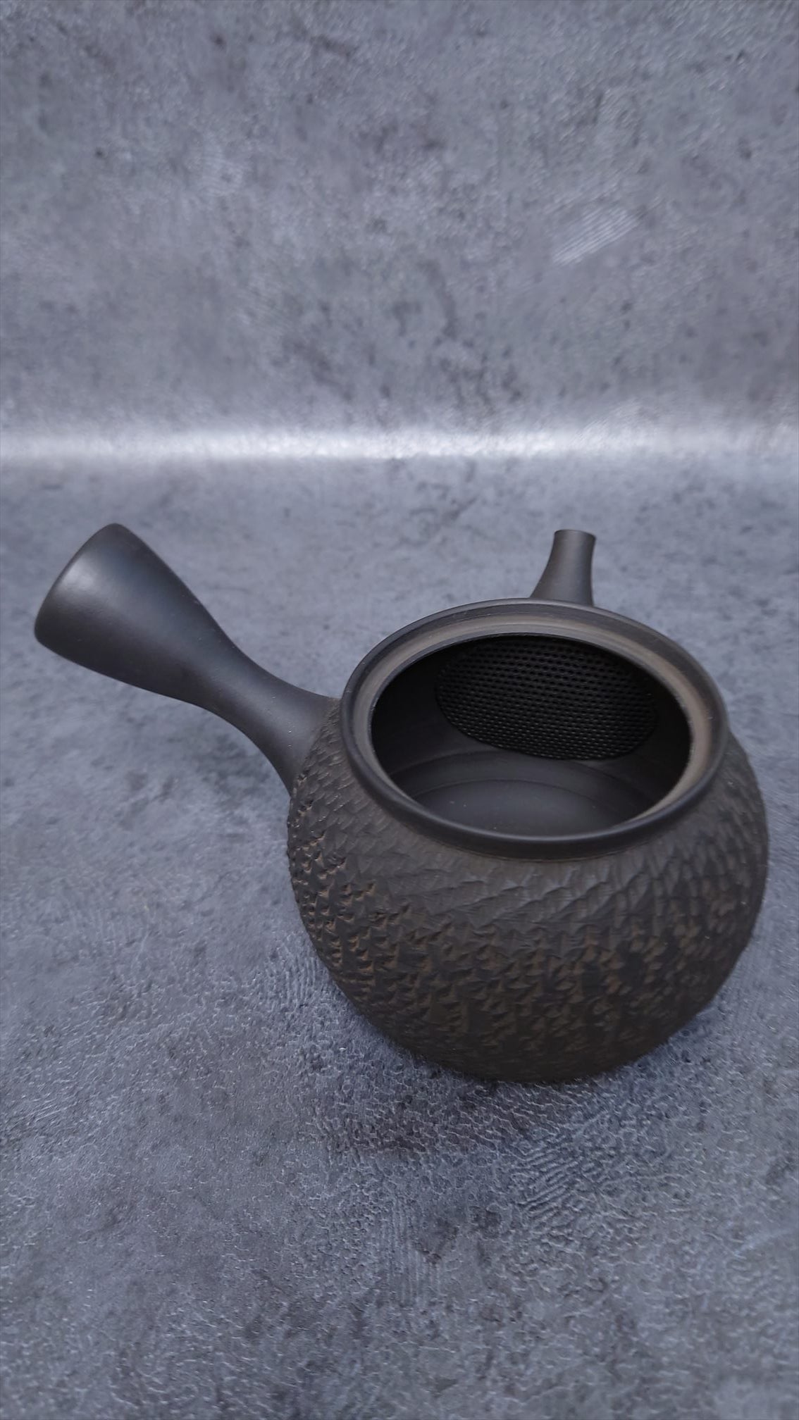 Teapot | Black | Tokoname ware | Gyokkou-made| 7.4 oz (220cc)