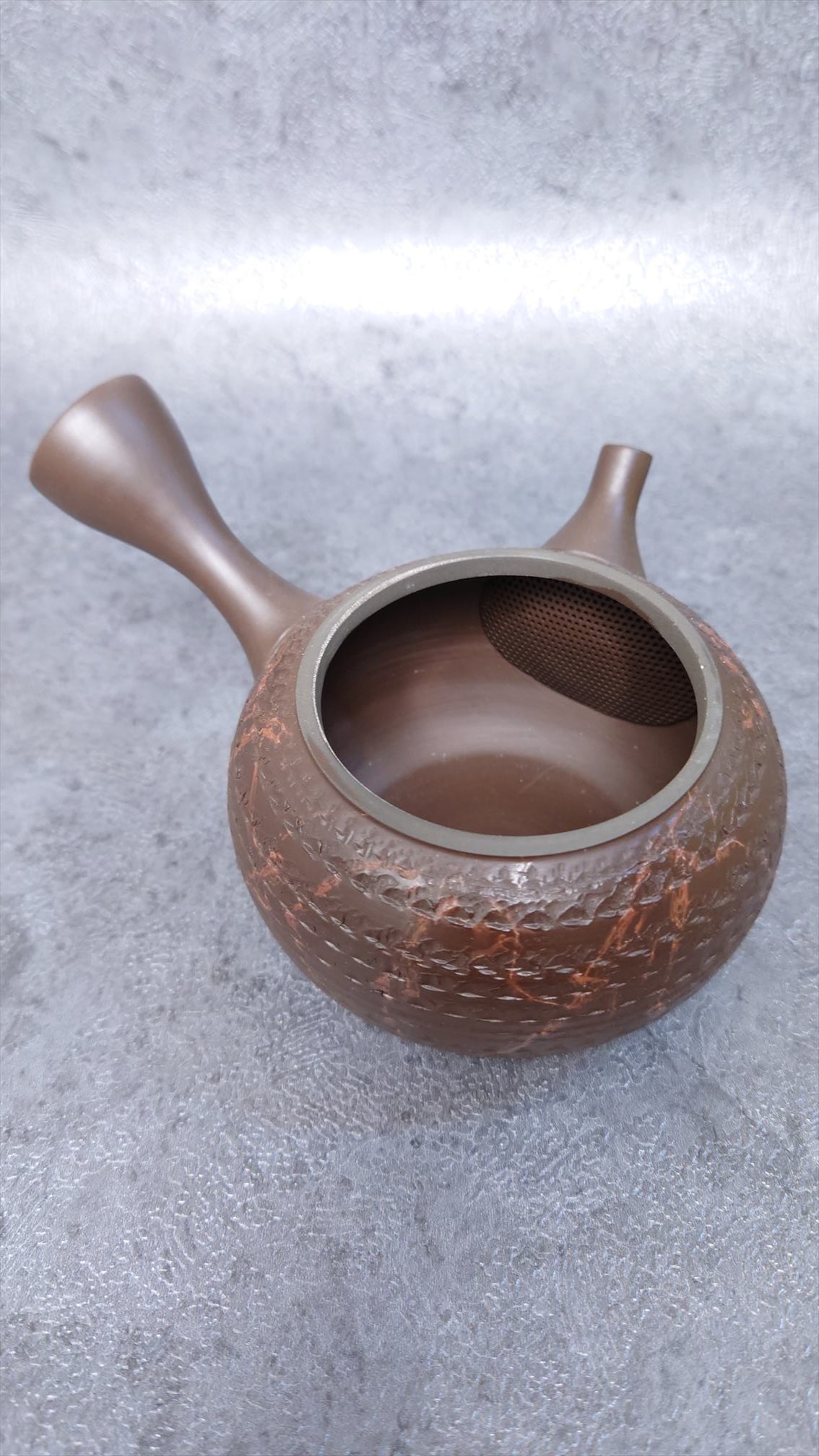 Teapot | Tokoname ware | Tea madder Shibori Biri Inro teapot 210cc