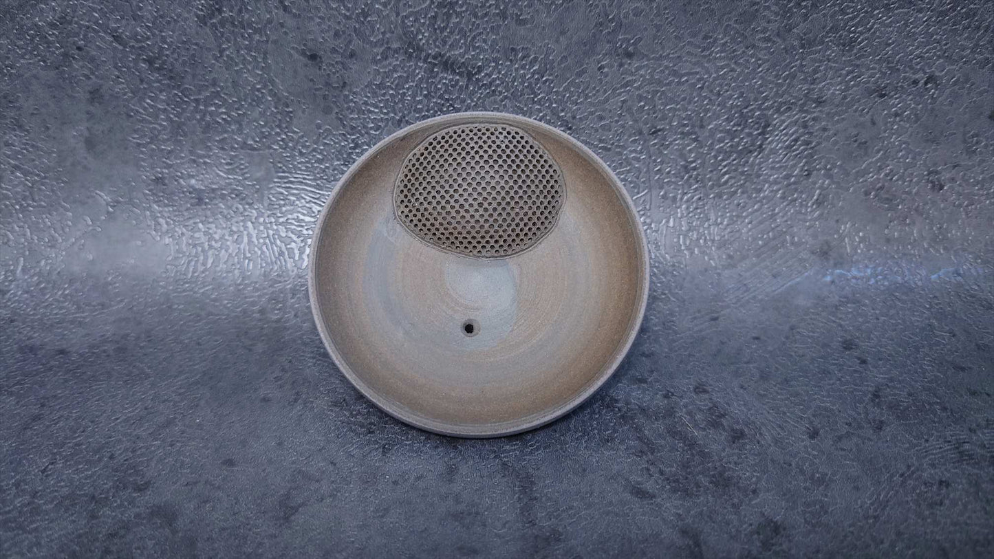 Teapot | Tokoname ware pottery |  Tenro | fermented pottery flower belt | 180cc