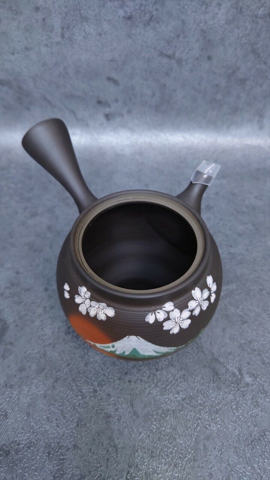 Teapot | Black-SendanzakuraFuji | Tokoname ware | Gyokkou-made |  9.8oz (290cc)