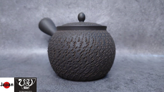 Teapot | Black | Tokoname ware | Gyokkou-made| 7.4 oz (220cc)