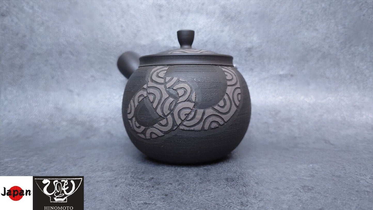 Teapot | Tokoname ware | Mitumatsu-made | Tsubamaru ring teapot 300cc