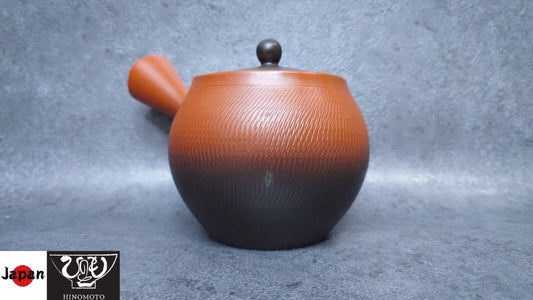 Teapot | Tokoname ware | Shokou | kiln transformed pottery tea strainer teapot 320cc